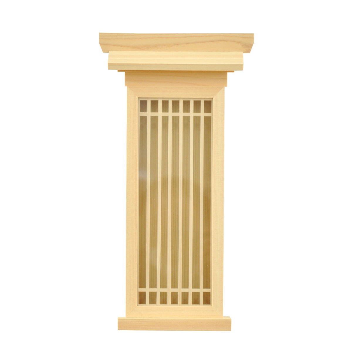 【送料無料】欠品中 次回2月上旬入荷予定 エイ・アイ・エス 神棚 お手軽お札立て 大 ナチュラル 【メーカー直送・代引不可・置配不可】