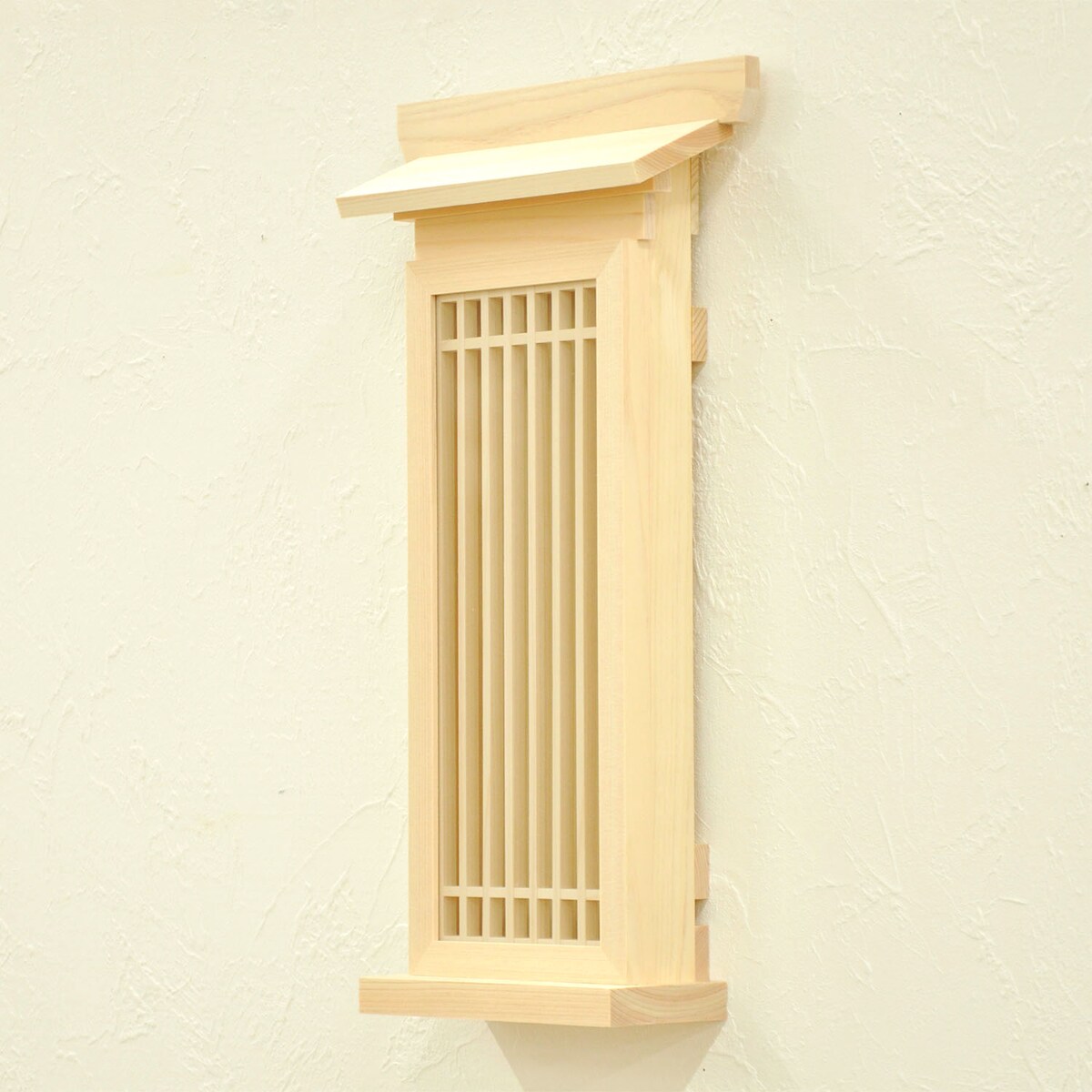 【送料無料】欠品中 次回2月上旬入荷予定 エイ・アイ・エス 神棚 お手軽お札立て 大 ナチュラル 【メーカー直送・代引不可・置配不可】