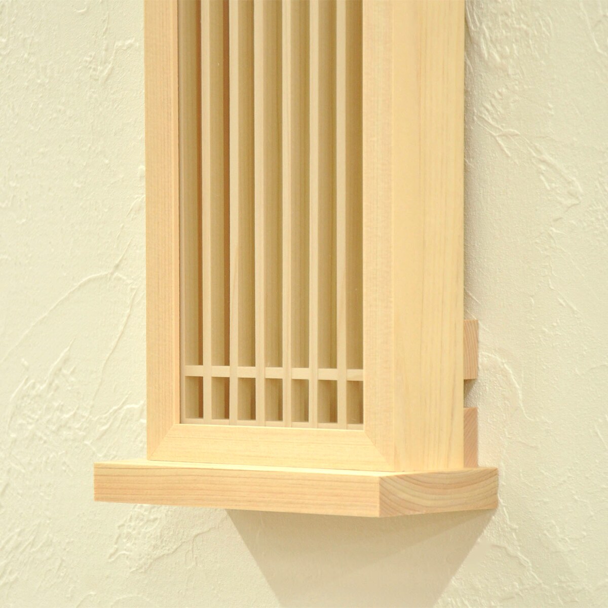 【送料無料】欠品中 次回2月上旬入荷予定 エイ・アイ・エス 神棚 お手軽お札立て 大 ナチュラル 【メーカー直送・代引不可・置配不可】