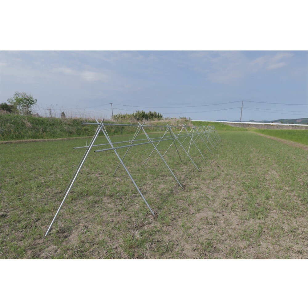 送料無料】【法人限定】南栄工業 ほすべー3段 稲の掛け干用 5畝歩 