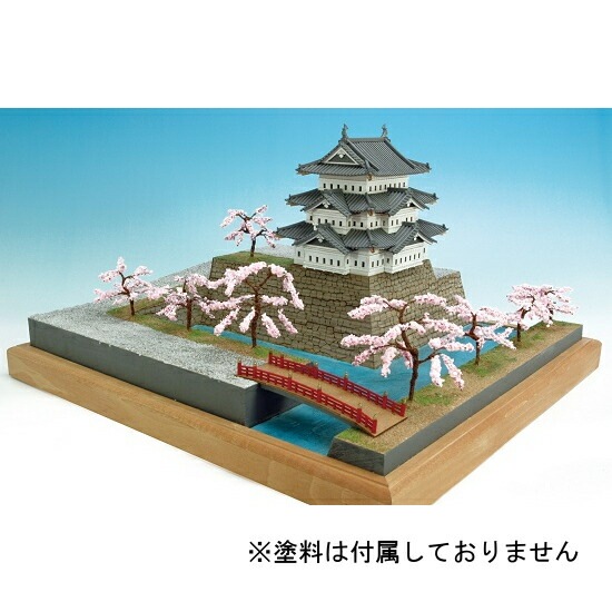 送料無料】ウッディジョー 木製建築模型 1/150 弘前城 | アート・工作