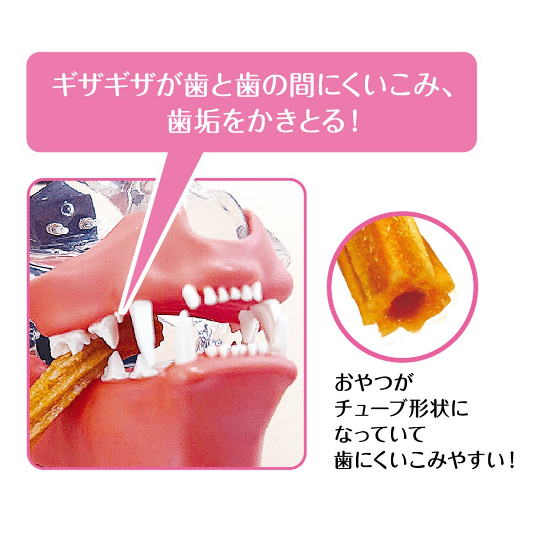 ペットキッス ネコちゃんの歯みがきおやつ まぐろ味 プチ 14g