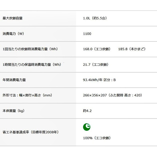TOSHIBA IHジャー炊飯器 RC-10HR 24年製 使用回数2.3回 東芝 RC-10HR 価格比較 - 価格.com