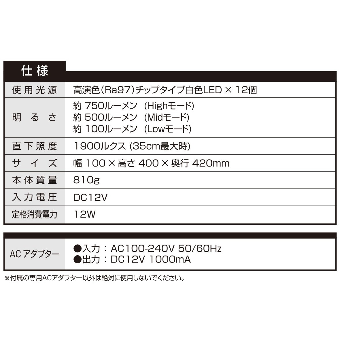 【送料無料】ジェントス ルミックス デスクライト ホワイト DK-R270WH