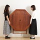 【送料無料】不二貿易 八角テーブル 110cm #GT05FB 【メーカー直送・代引不可・置配不可・配送地域限定】
