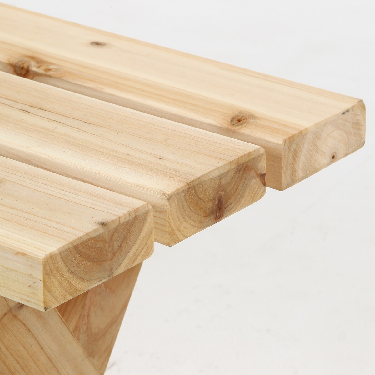 【送料無料】不二貿易 BBQテーブル＆ベンチセット コンロスペース付 NA SD09-1032NA 【メーカー直送・代引不可・置配不可・配送地域限定】