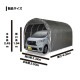 【送料無料】【法人限定】南栄工業 パイプ車庫 2540UMSV 【メーカー直送・代引不可・置配不可・配送地域限定】