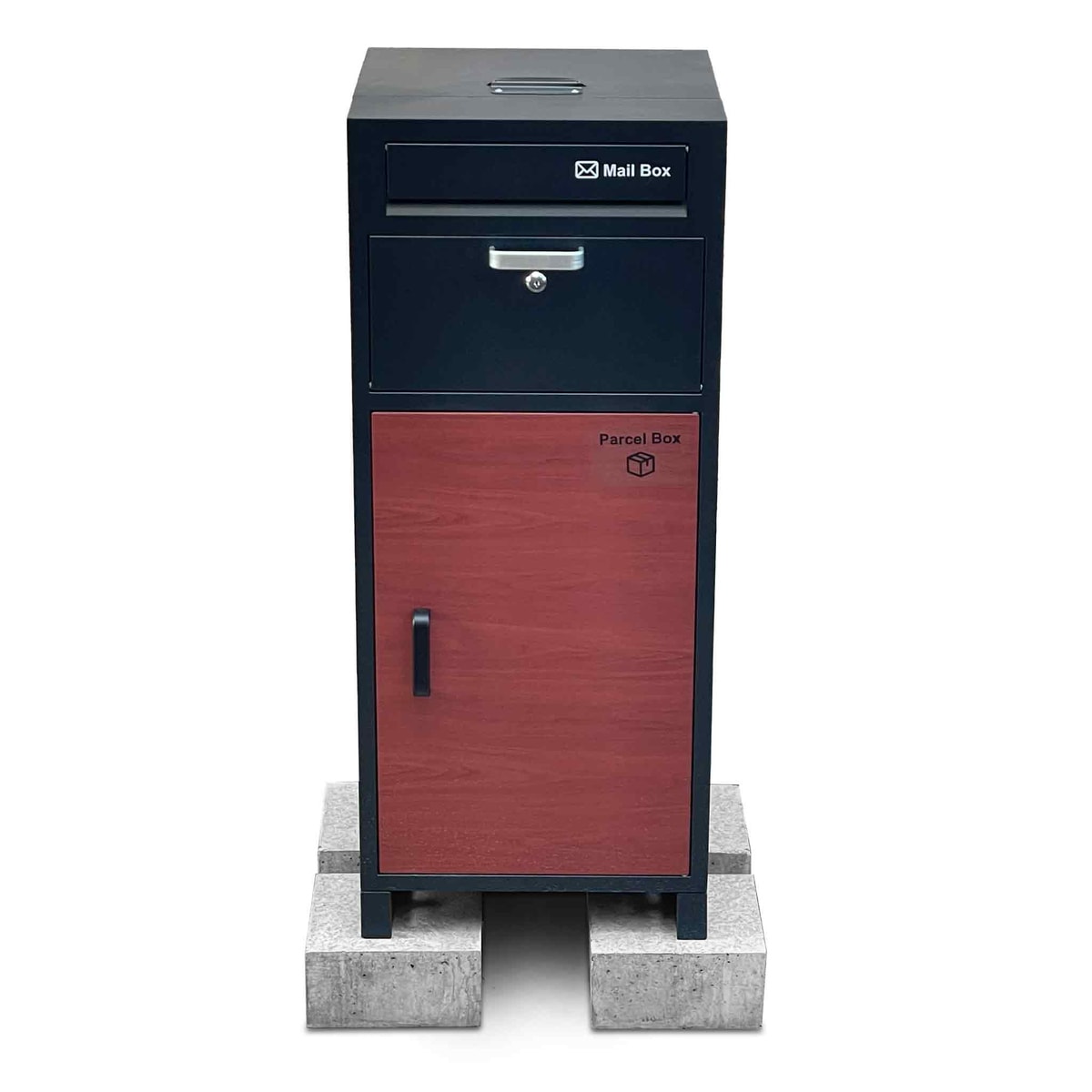 【送料無料】ネクスタイル ピンコロベース 200×200×H100mm ×2個 コンクリートブロック 重し おもし PH2 【メーカー直送・代引不可・置配不可・配送地域限定】