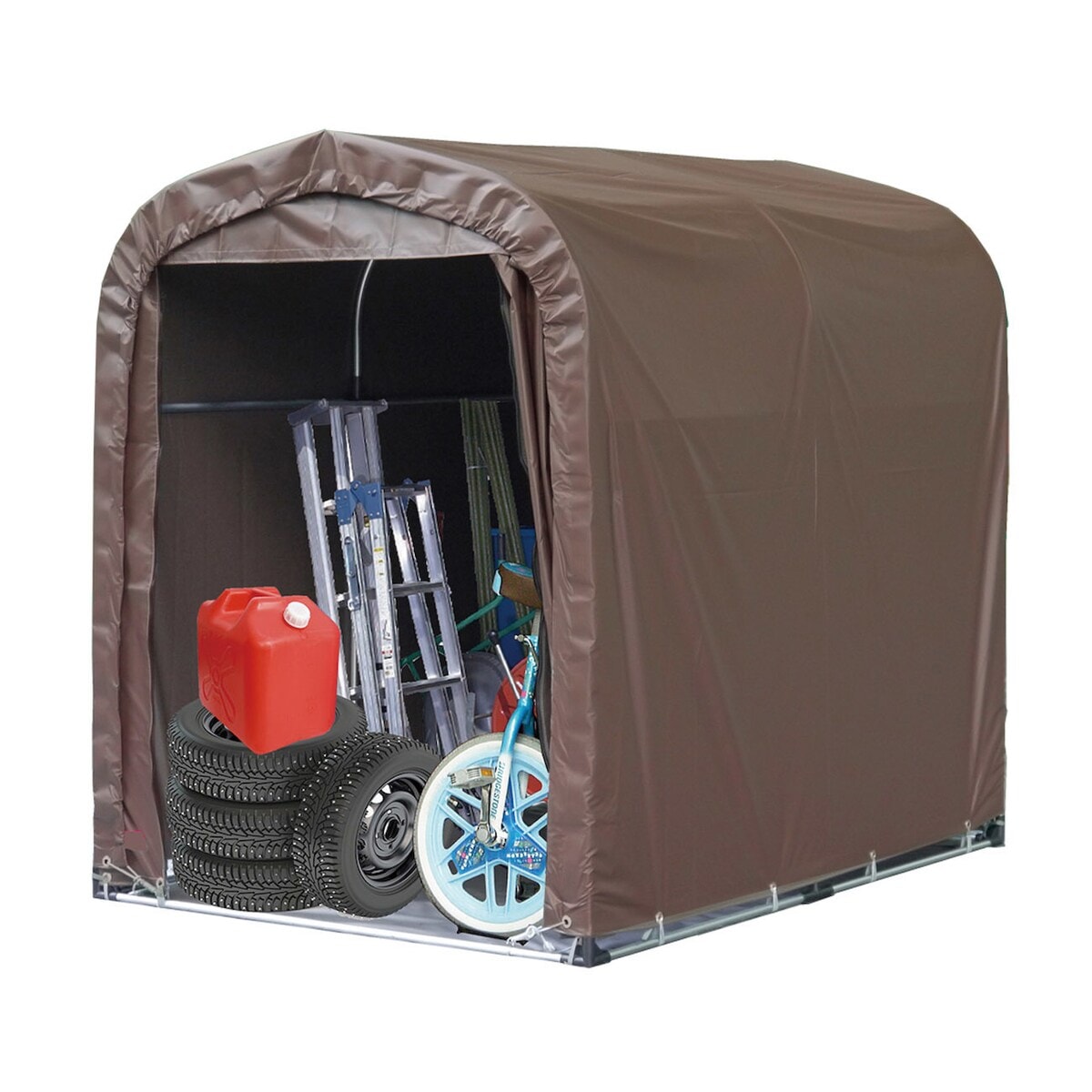 送料無料】南栄工業 サイクルハウス 2台用 間口1.36m 奥行1.81m SH2-SB