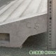 【送料無料】ネクスタイル コンクリートカースロープ ステップ 600×300×H120mm SC-1 【メーカー直送・代引不可・置配不可・配送地域限定】