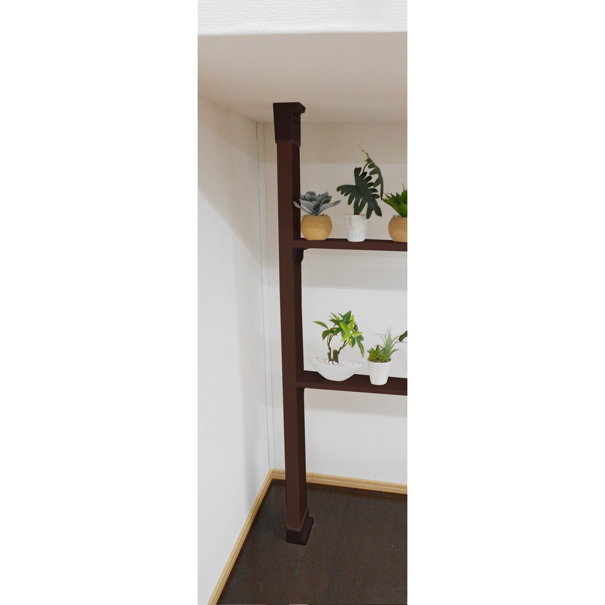 在庫限り】2×4材用 ブラケット 2個パック ブラウン アークランズ