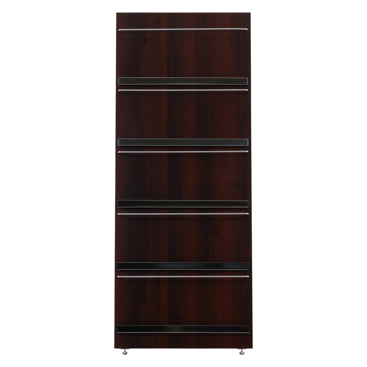 送料無料】不二貿易 ウッドマガジンラック デコール 5段 ワイド HGL