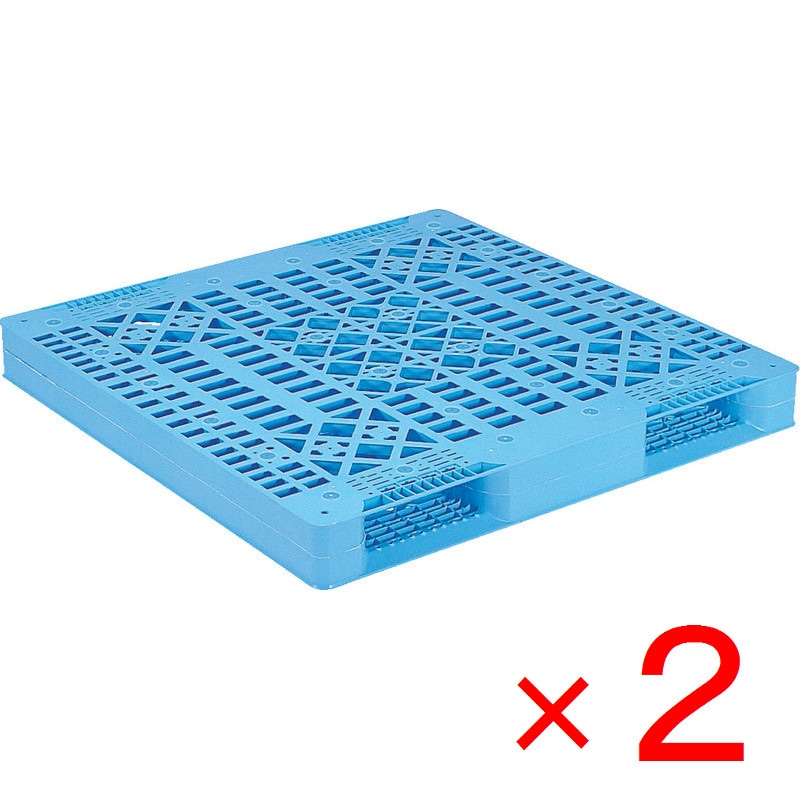 サンコー リサイクルプラスチックパレット 813058 D4-112116-2黒 ( SK-D4-112116-2-BK ) R4ー112116 車、バイク、自転車 三甲 別途送料個人宅不可