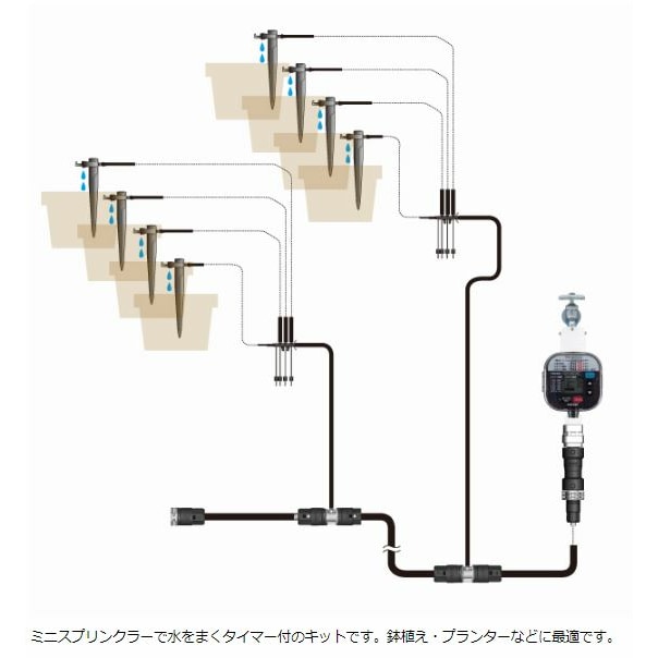 TAKAGI 自動水やり K-105 散水 自動散水 タカギ GKK 105 タカギ 水やり