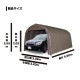 【送料無料】【法人限定】南栄工業 パイプ車庫 埋め込み式 大型BOX用 3256USB 【メーカー直送・代引不可・置配不可・配送地域限定】