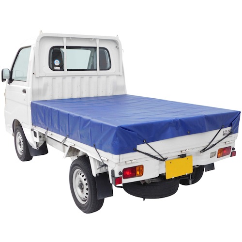 【送料無料】萩原工業 ターピー 軽トラックシート 彩り 1号 軽トラック ブルー 1.9m×2.1m IRO1BLUES