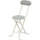 【送料無料】エイ・アイ・エス 折畳チェア 背あり YSFO-06 GY 【メーカー直送・代引不可・置配不可】