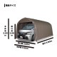【送料無料】【法人限定】南栄工業 パイプ車庫 ベース式 大型BOX用 3256BSB 【メーカー直送・代引不可・置配不可・配送地域限定】