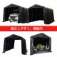 【送料無料】南栄工業 パイプ車庫 マルチストレージ 3040B BK 「3梱包」