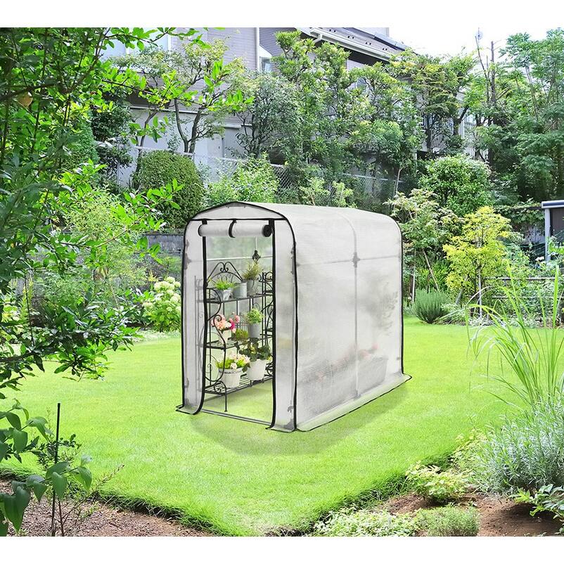 美品☆暖話室2020年製☆ぽかぽか春の温かさ 送料無料】サンカ ビニールハウス 簡易万能温室 小 BOC-02/CL