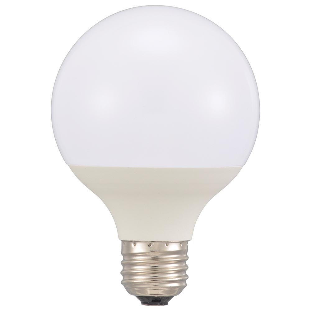 オーム電機 LED電球ボール電球形E26 60形相当 G80電球色 LDG6L 8AG6