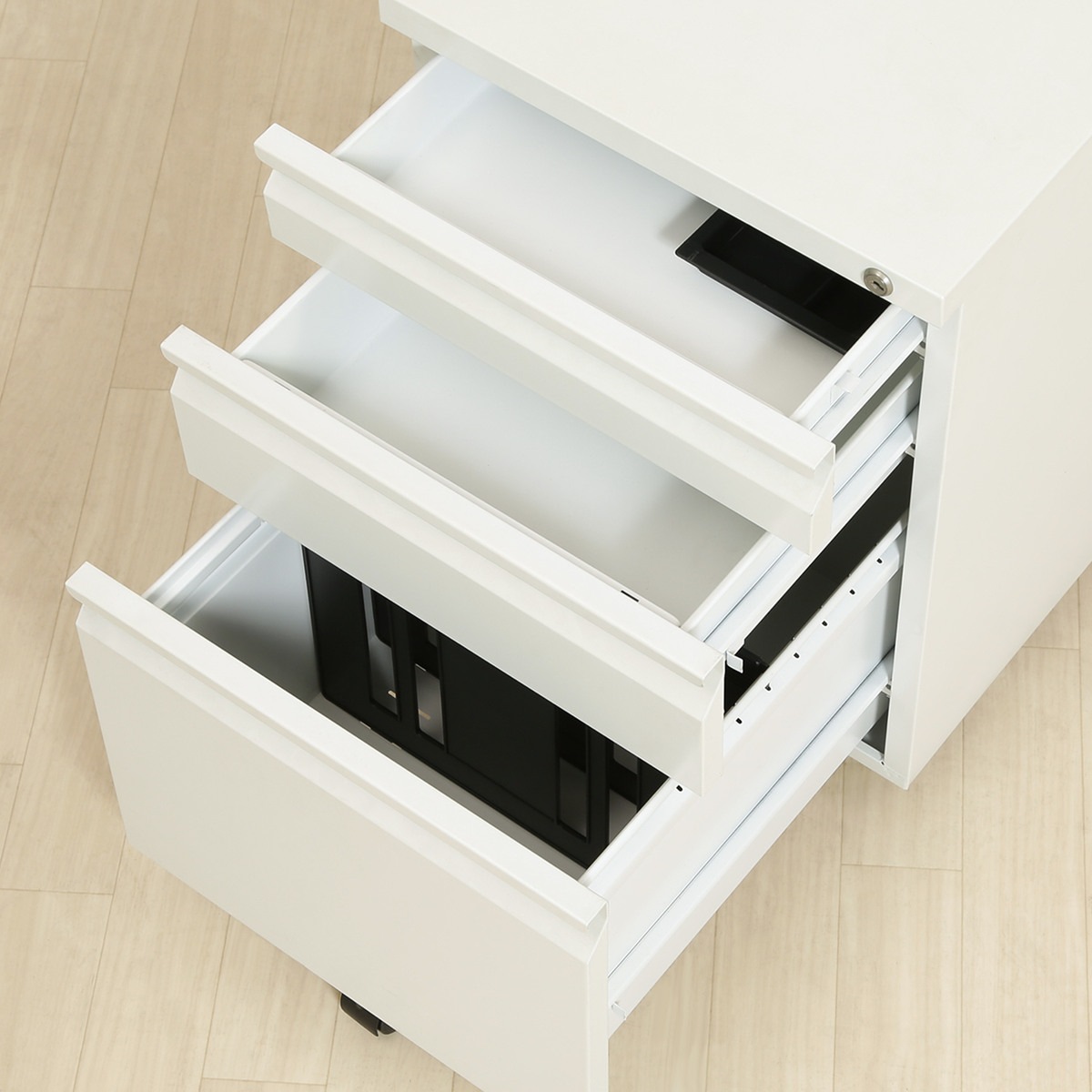 送料無料】不二貿易 インキャビネット ルイン ホワイト KHL-355WH  