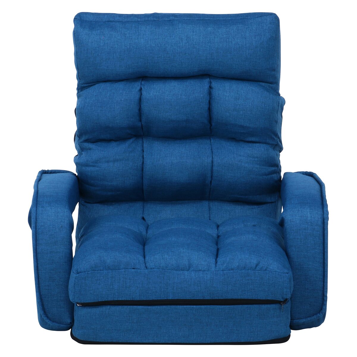 値下げ！！【新品】不二貿易 4WAY座椅子４２段階機能 0212 ネイビー 送料無料】欠品次回2月下旬予定 不二貿易 4WAY座椅子 0212 ネイビー