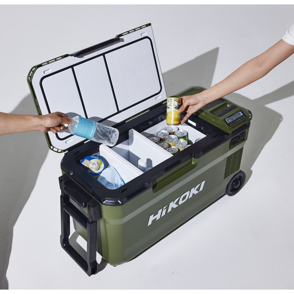 【送料無料】ハイコーキ HiKOKI 18V コードレス冷温庫 36L フォレストグリーン UL18DE(WMGZ) 蓄電池セット