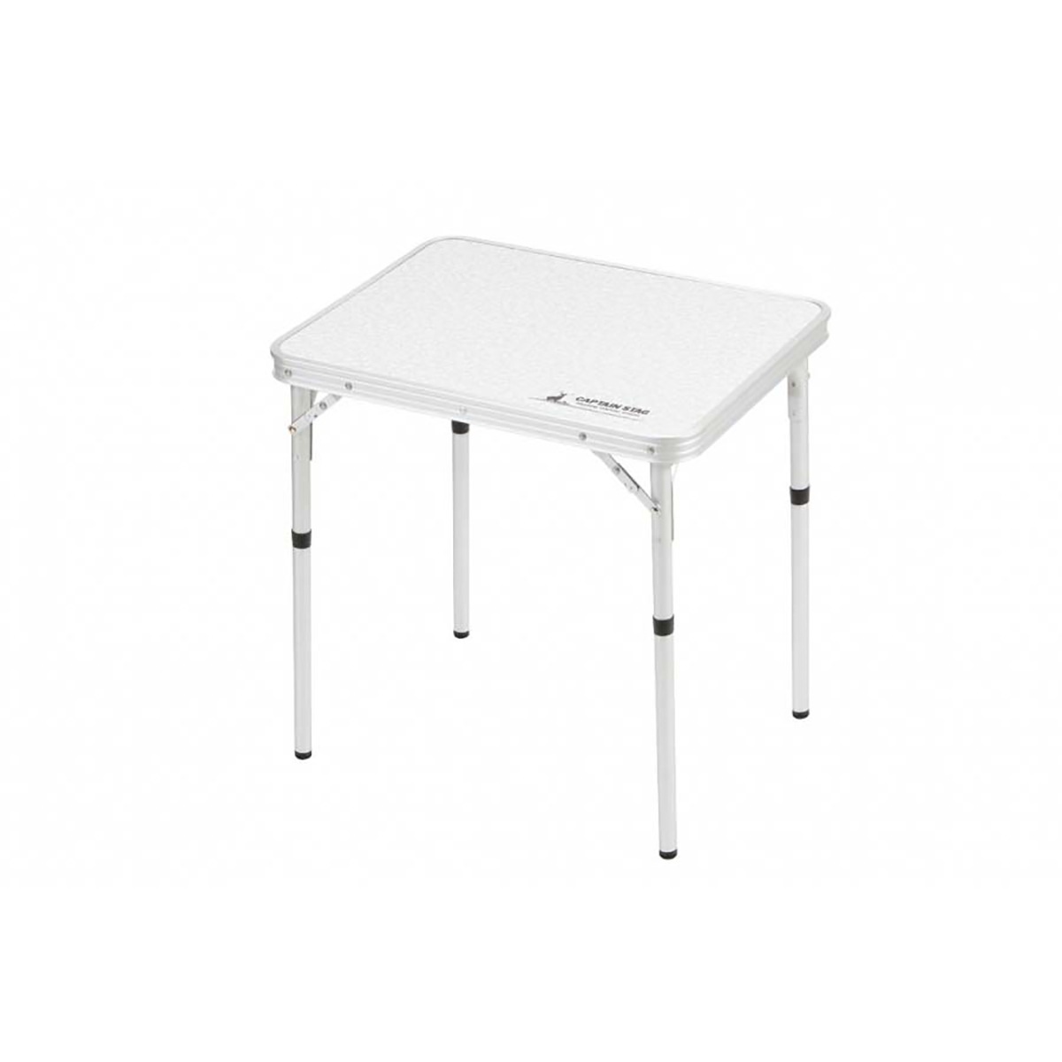 【送料無料】キャプテンスタッグ ラフォーレアルミツーウェイサイドテーブル アジャスター付 60×45cm UC-0513