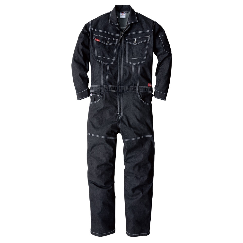 送料無料】ディッキーズ Dickies ストレッチデニム ツナギ インディゴ 