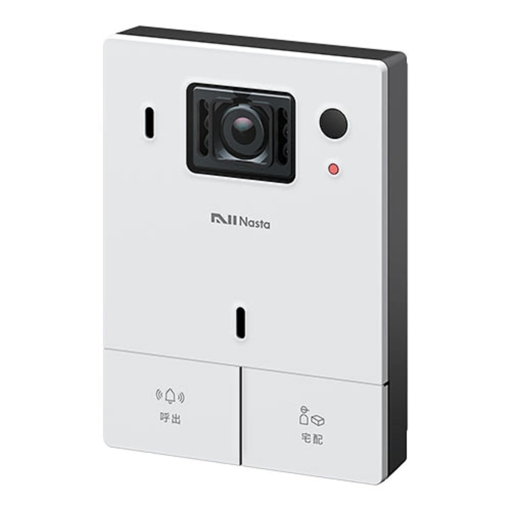 送料無料】ナスタ Nasta スマホ対応インターホン ホワイト KS-DP01U-W