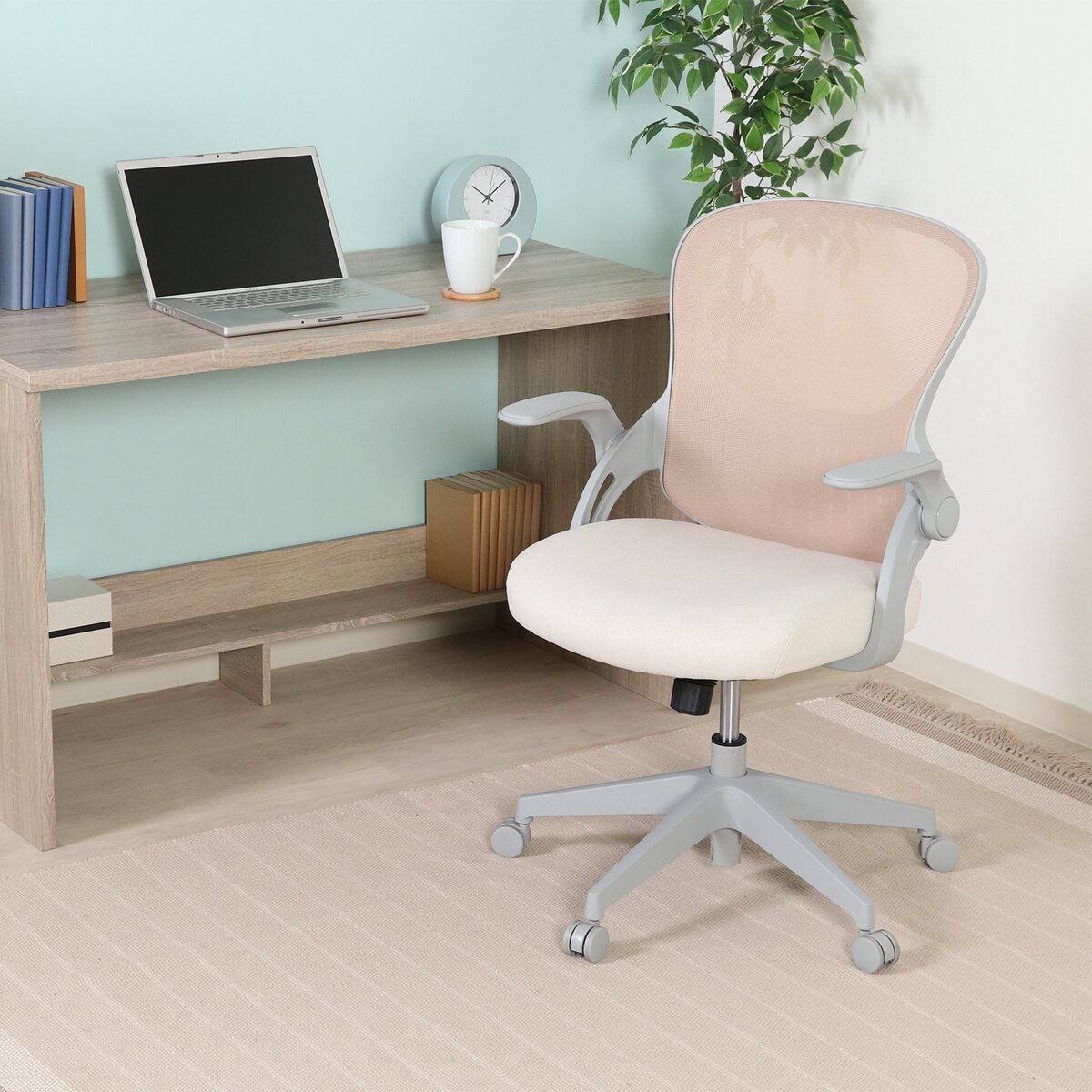 【送料無料】不二貿易 オフィスチェア パベル BE 3519FX 【メーカー直送・代引不可・置配不可・配送地域限定】