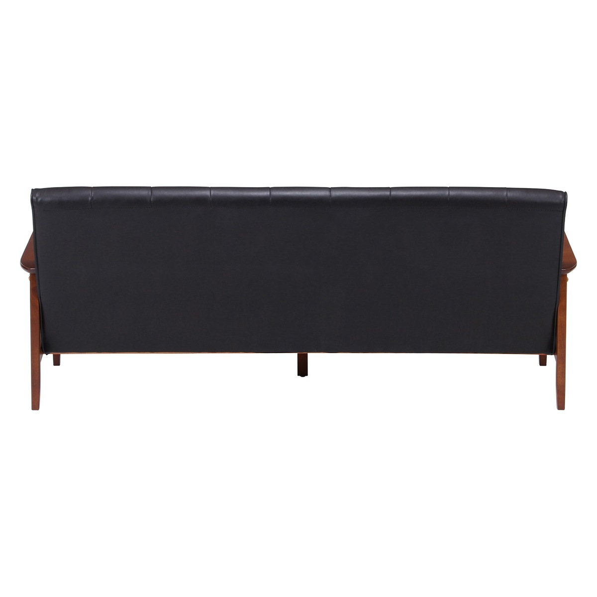 送料無料】不二貿易 バイキャストPUソファー フレンズDBR 3P 846  