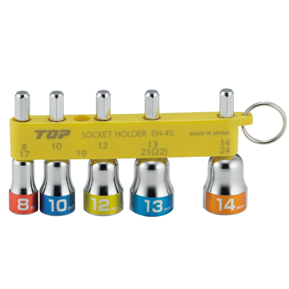 トップ工業 TOP 電動ドリル用 ショートソケットセット 5本組 EHS-814HS