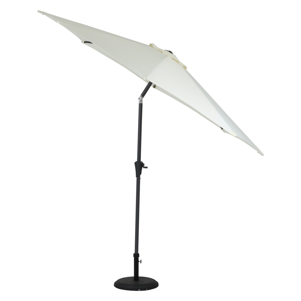 【送料無料】不二貿易 アルミパラソル 270cm アイボリー TJB004 【メーカー直送・代引不可・置配不可・配送地域限定】