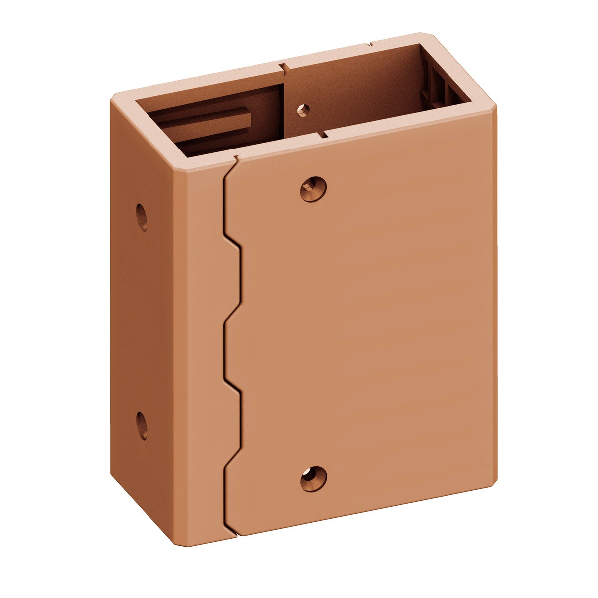 2×4材用 ブラケット 中間ジョイント ライトブラウン アークランズ