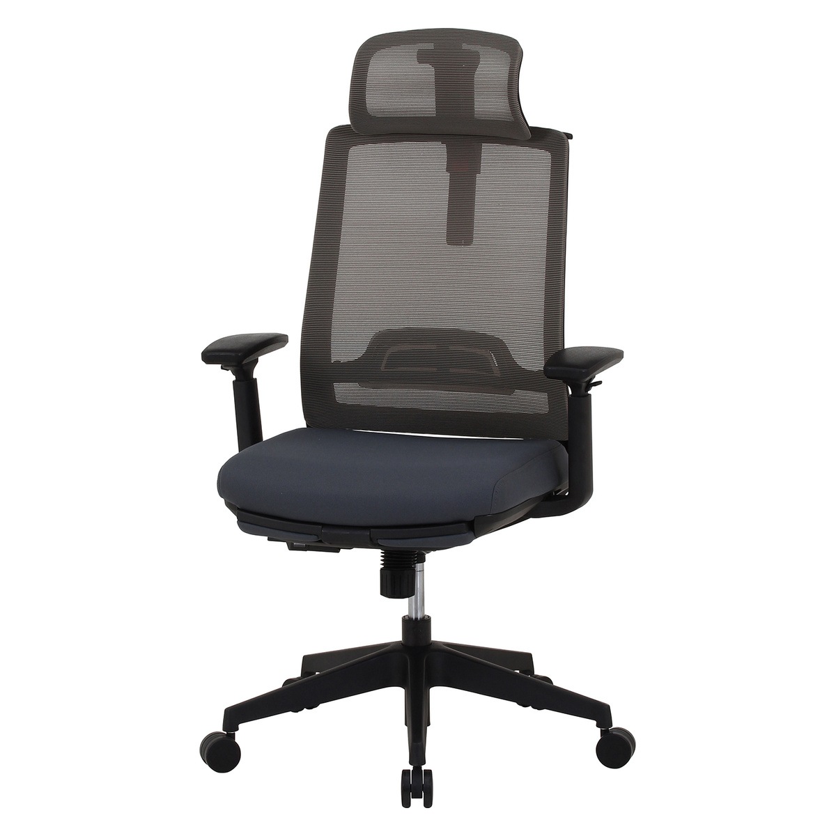 送料無料】不二貿易 オフィスチェア ダービット GY 2788F-1W 