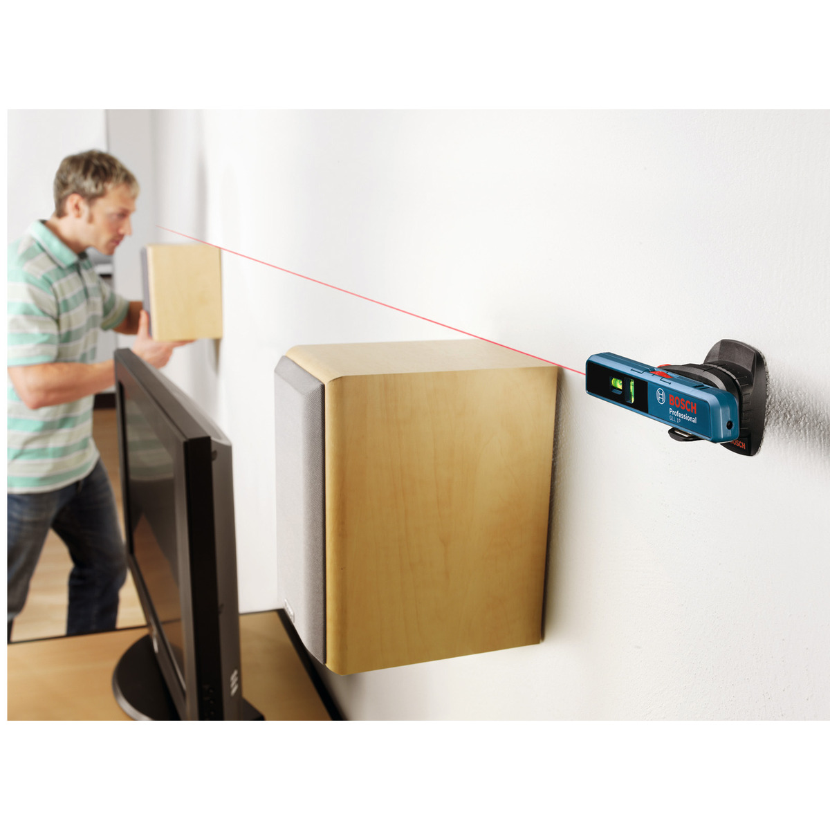 Bosch ミニレーザーレベル、三脚セット Bosch ミニレーザーレベル、三脚セット