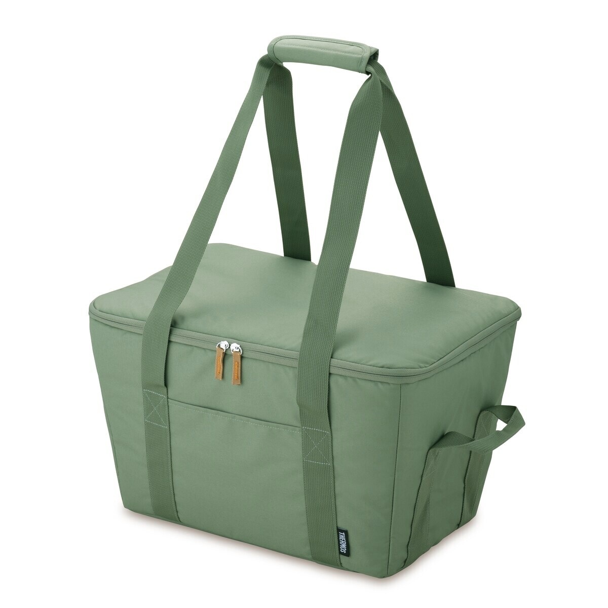 新品☆ビーコン185mm 103ｇ ファンキーバッグ サーモス 保冷買い物カゴ用バッグ カーキ RFG-025-KKI | アウトドア