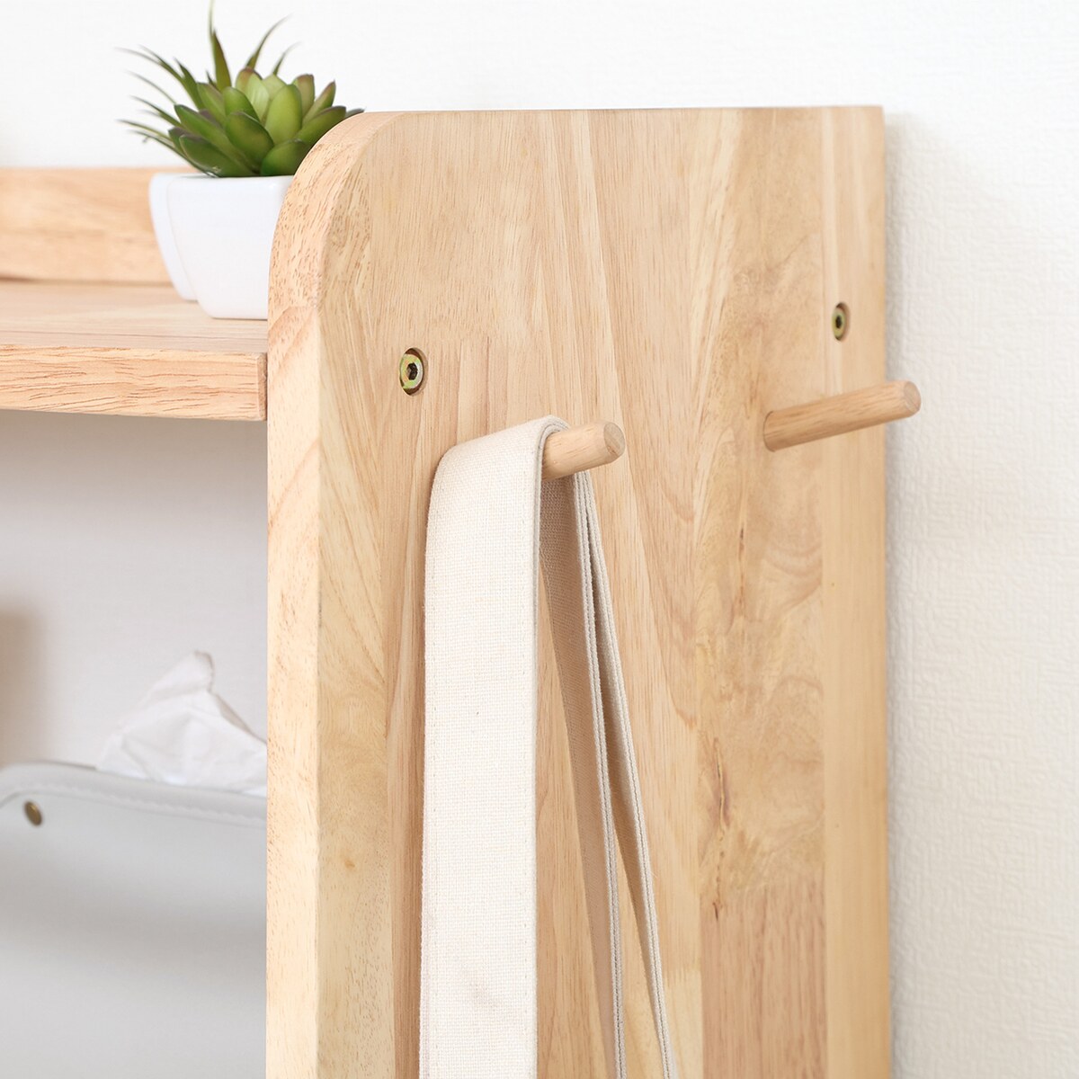 【送料無料】不二貿易 NS 壁面収納ユニット トップ3段シェルフ 4860-6 【メーカー直送・代引不可・置配不可・配送地域限定】