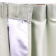 【送料無料】遮光断熱形状記憶カーテン ブロック 150cm×135cm グリーン 2枚組 804K613GR 【メーカー直送・代引不可・置配不可】