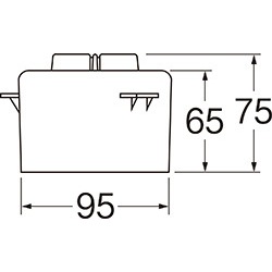 サンエイ SANEI 防臭ワン 排水栓用補修部品 PH6581-H2 | 水廻り・水道
