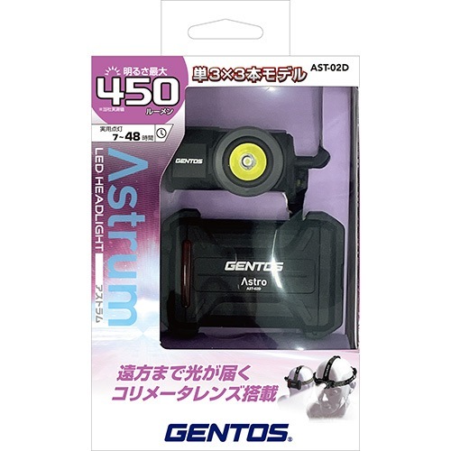 ジェントス LEDヘッドライト アストラム AST-02D