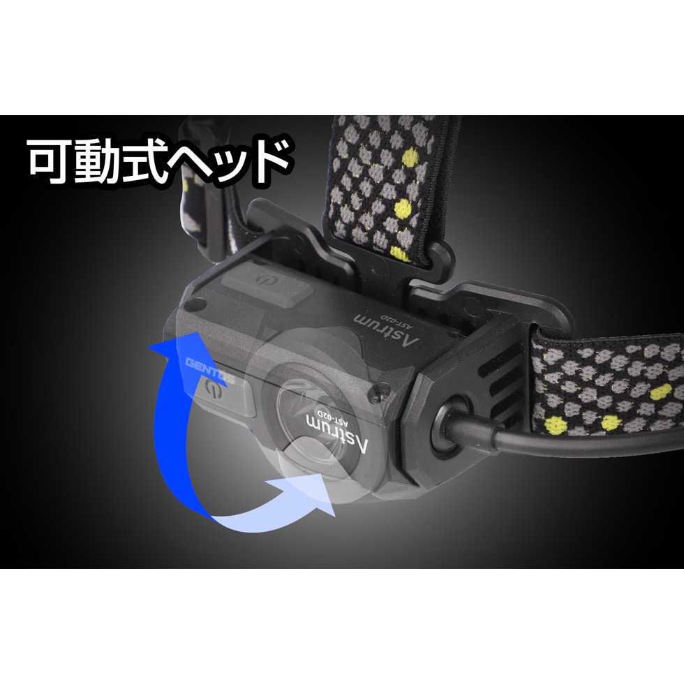 ジェントス LEDヘッドライト アストラム AST-02D