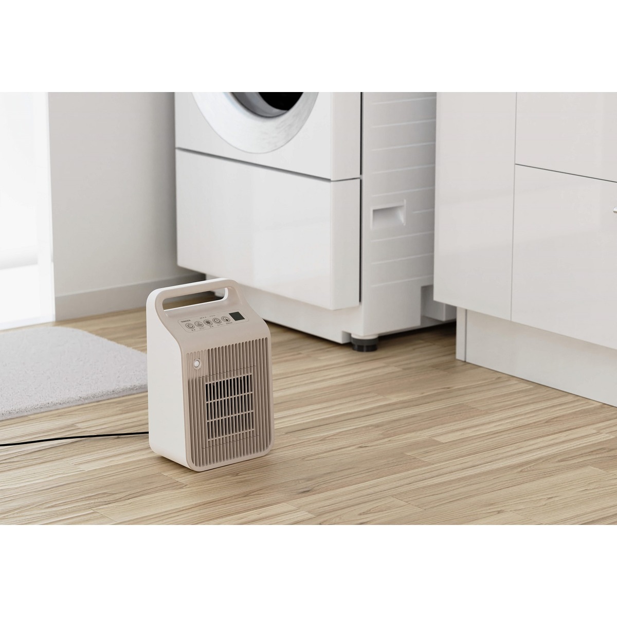 送料無料】山善 セラミックヒーター 小型 DSF-VE121-GW | 家電・照明