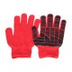 コーコス 作業手袋 MR.キャッチ 指先強化 レッド S MR-02