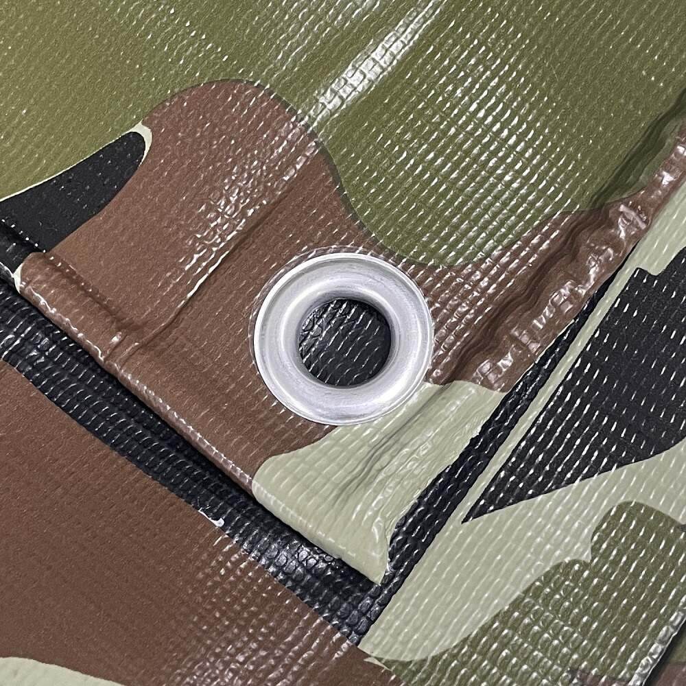 大自工業 メルテック トラックシート ターポリン 迷彩柄グリーン TKM-01