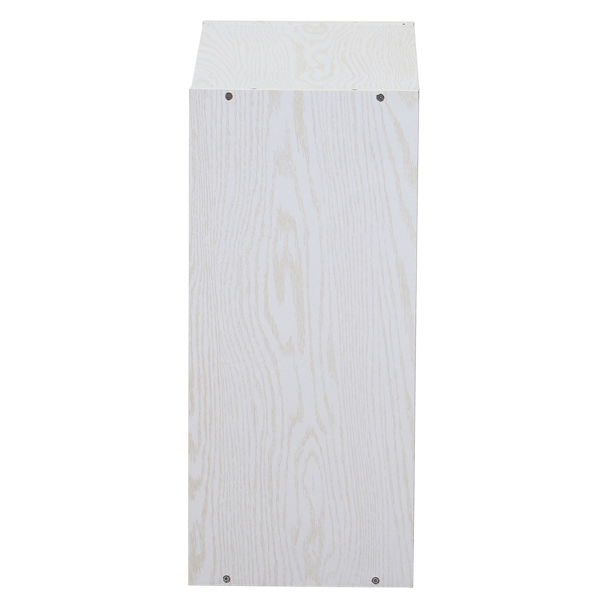 【送料無料】欠品中 次回4月上旬予定 不二貿易 連結できる収納ボックス 扉付 オーク WH FBC611 【メーカー直送・代引不可・置配不可・配送地域限定】