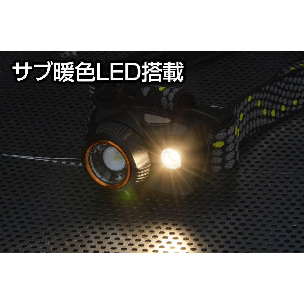 送料無料】ジェントス LEDヘッドライト ダブルスター WS-400H | 工具