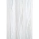 採光性裏地付レースカーテン 巾100x丈133cm ホワイト 2枚入 105113 【メーカー直送・代引不可・置配不可】